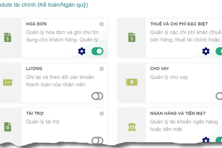 Module Kế toán